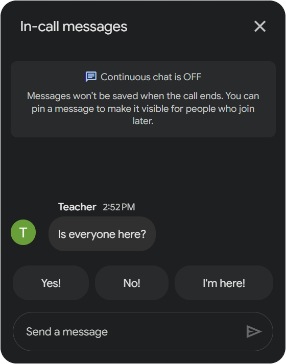 Hero Quick Reply Meet