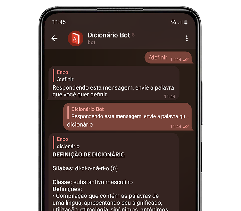 Hero Dicionário Bot